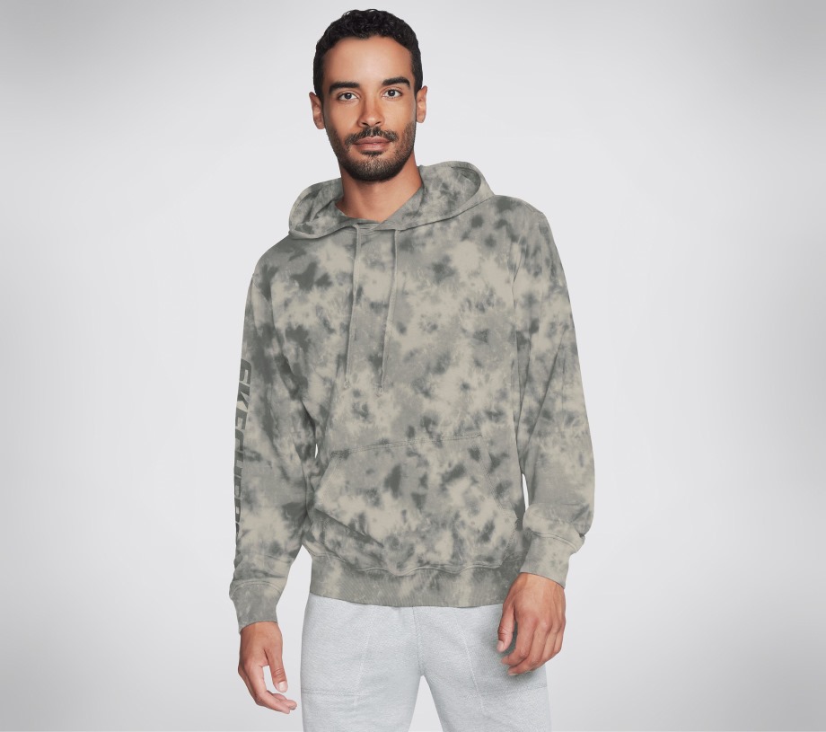 SKECHDYE Expedition Pullover Hoodie Olive Skechers