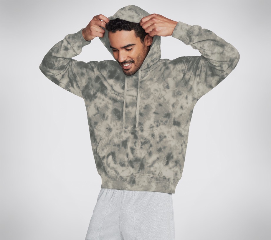SKECHDYE Expedition Pullover Hoodie Olive Skechers