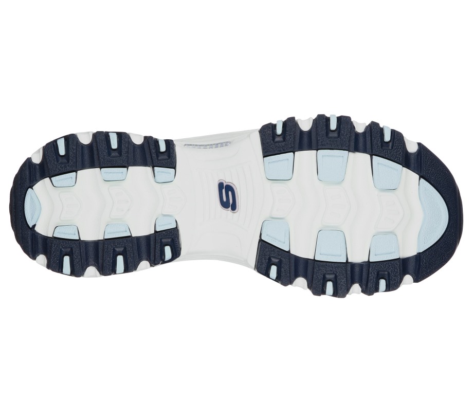 D'Lites Sparkling Rain Navy Aqua Skechers