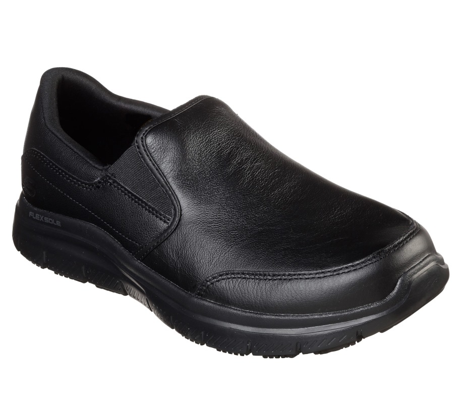 Work Relaxed Fit Flex Advantage SR Bronwood Black Skechers