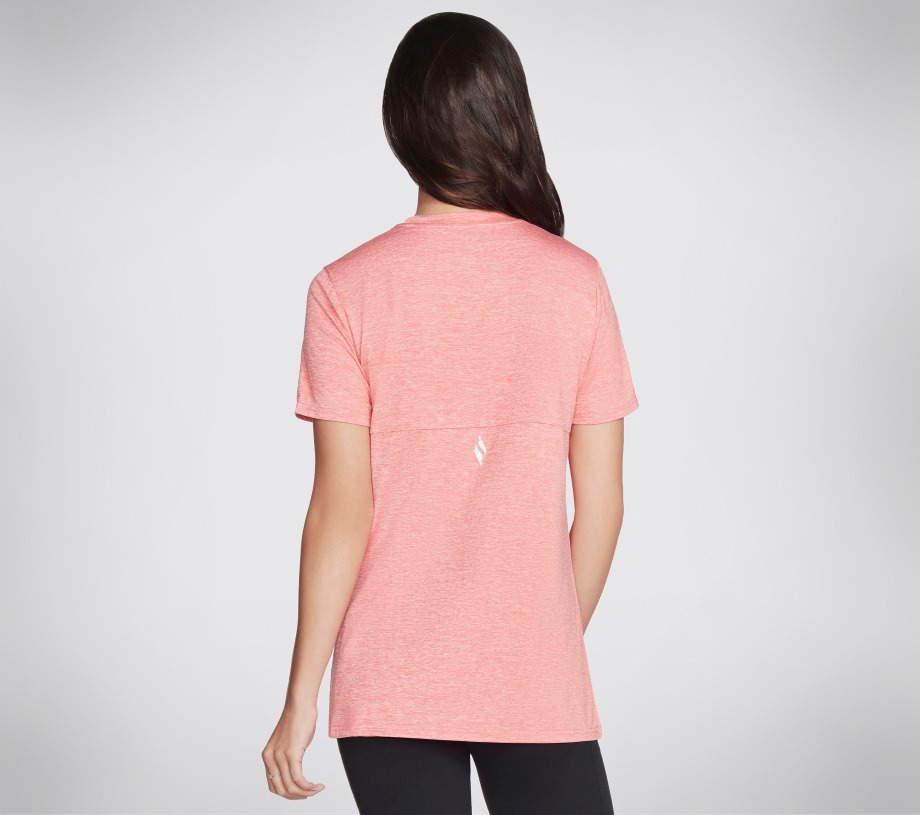 Apparel Diamond Blissful Tee Skechers Coral