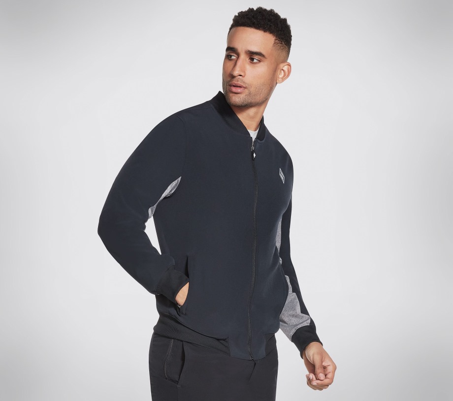 Apparel SKECHWEAVE Premium Bomber Black Skechers