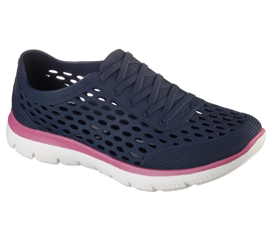 Foamies Summit Keep Steady Navy Skechers
