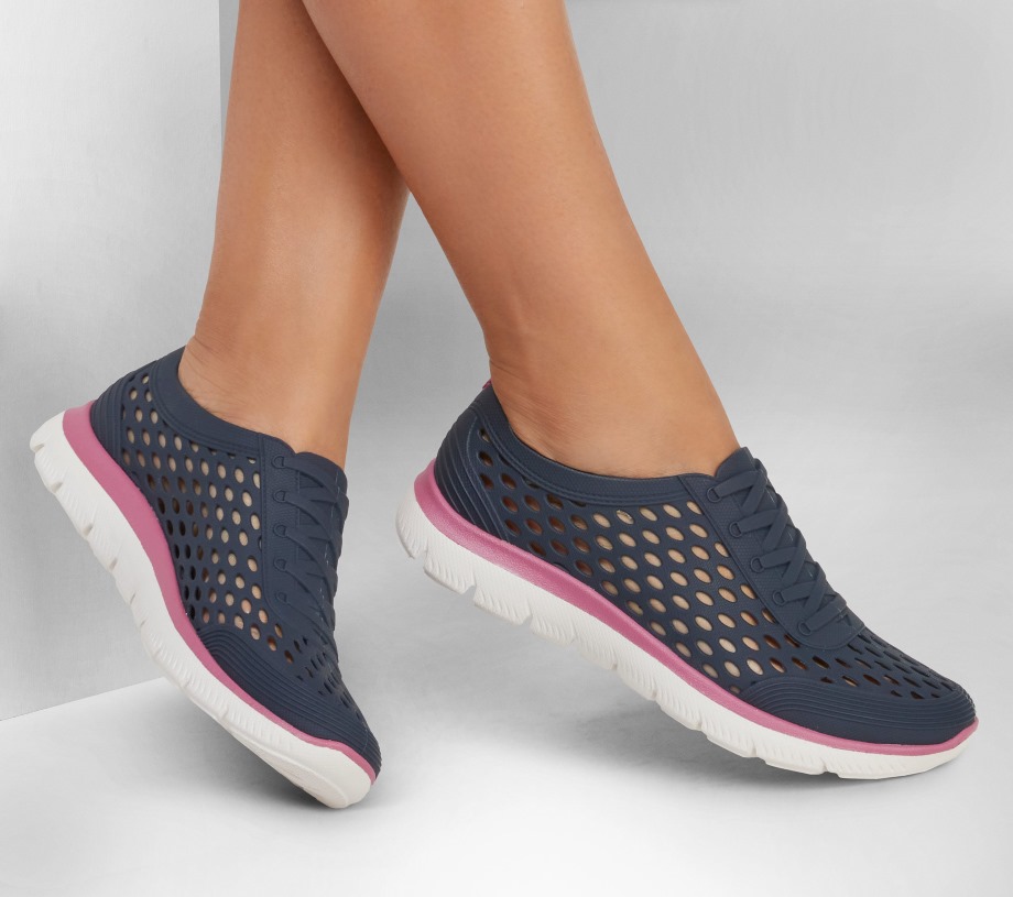 Foamies Summit Keep Steady Navy Skechers