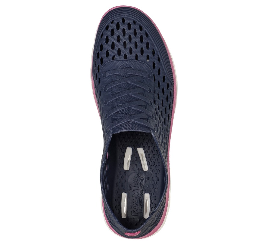Foamies Summit Keep Steady Navy Skechers