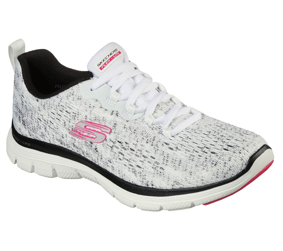 Flex Appeal 4.0 Vivid Spirit Skechers White Black