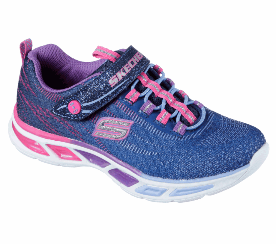 Skechers S Lights Litebeams Navy Multi