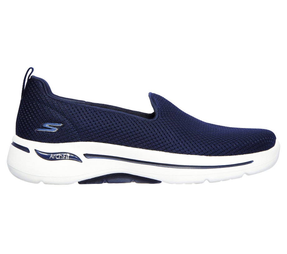 GOwalk Arch Fit Grateful Skechers Navy White