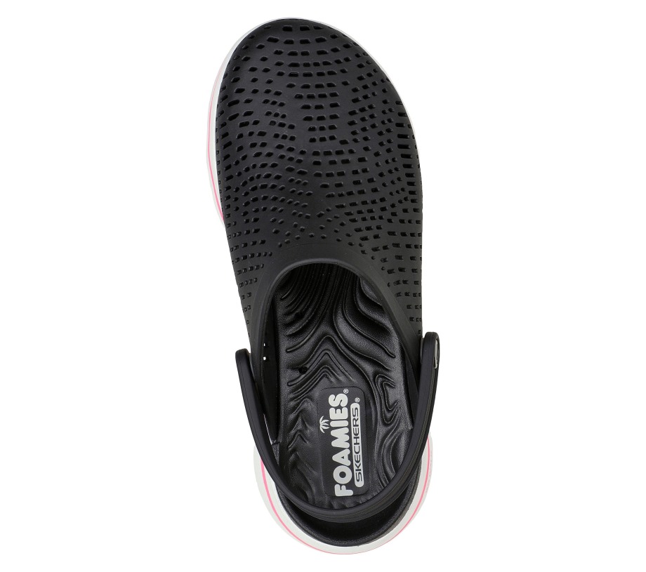 Skechers Foamies GOwalk 5 Astonished Black White