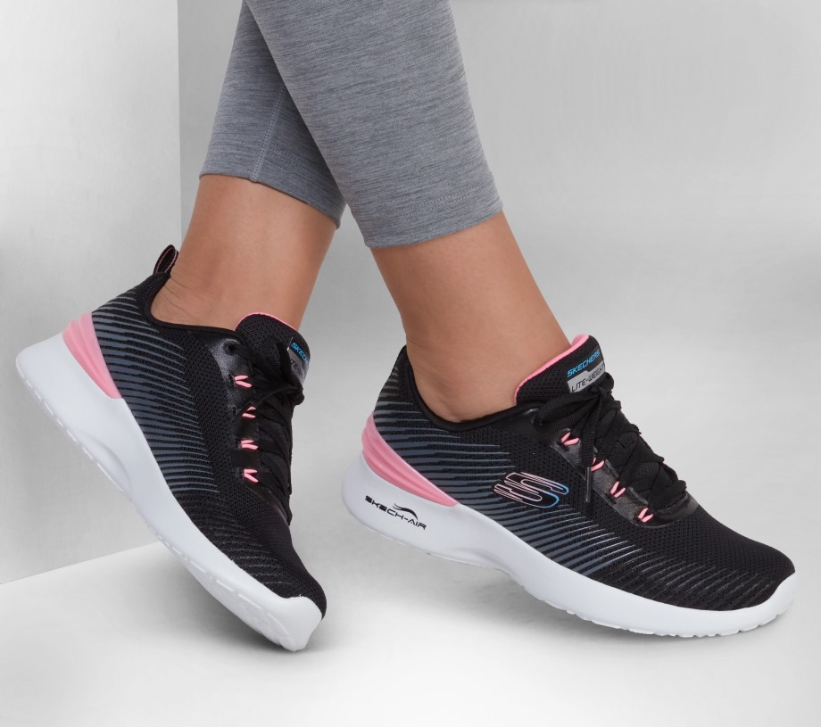 Skechers Skech-Air Dynamight Luminosity Black Pink