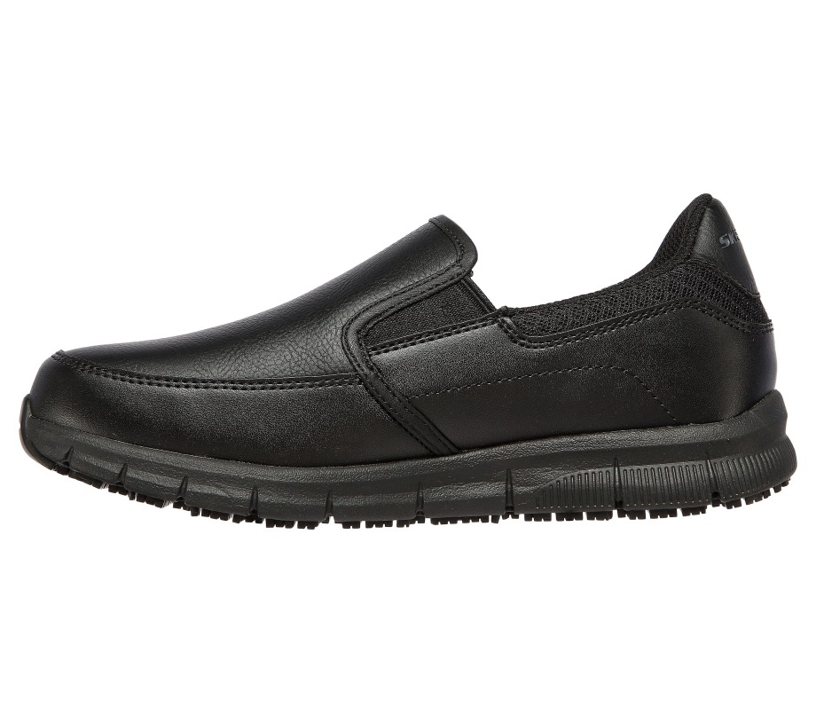 Work Relaxed Fit Nampa Annod SR Black Skechers