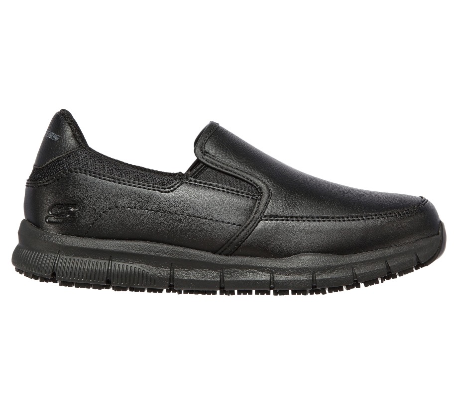 Work Relaxed Fit Nampa Annod SR Black Skechers