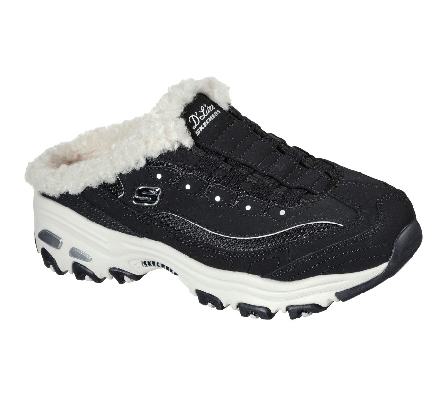 D'Lites Comfy Steps Black Skechers