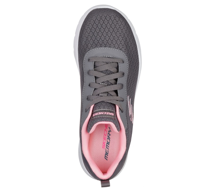 Skechers Dynamight 2.0 Eye to Eye Charcoal Coral