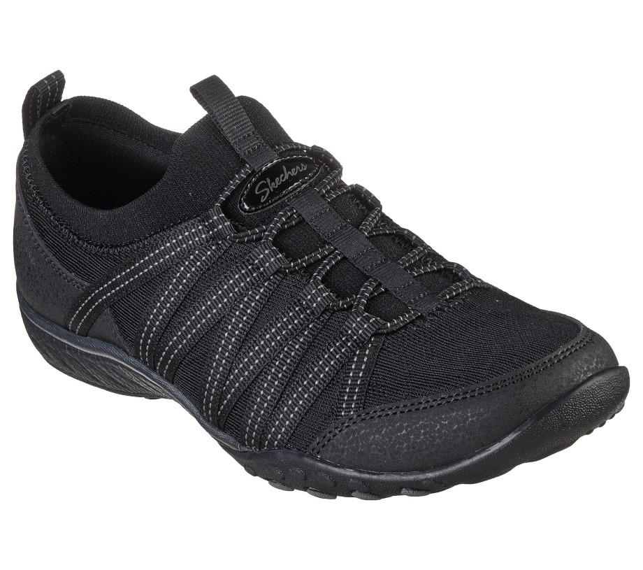 Relaxed Fit Breathe-Easy First Light Black Skechers