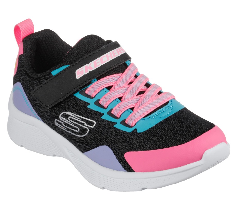 Microspec Black Multi Skechers