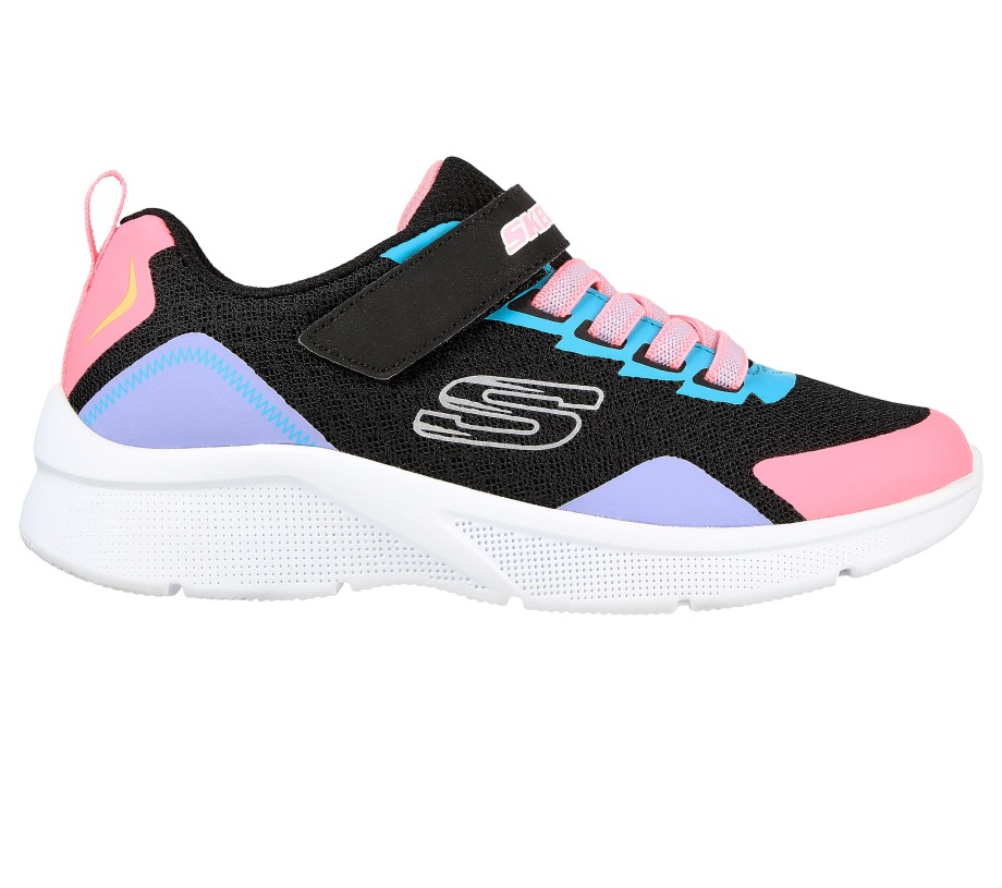 Microspec Black Multi Skechers