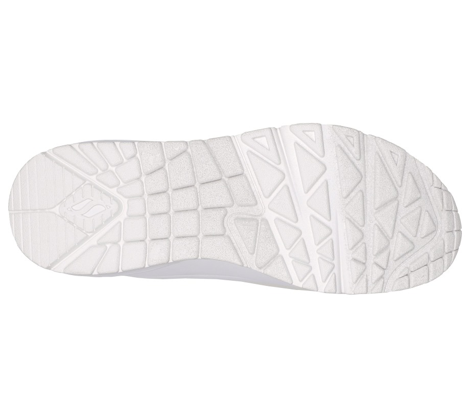 White Uno Stand on Air White Skechers