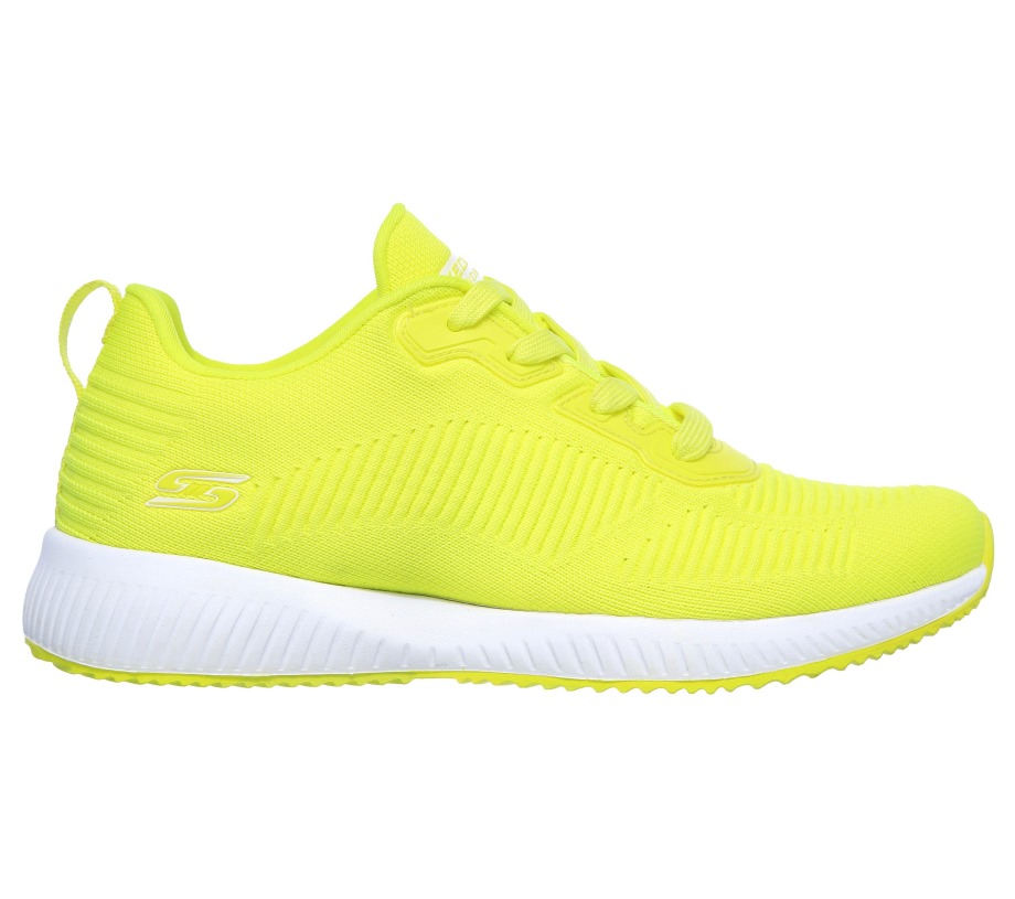BOBS Sport Squad Glowrider Skechers Neon Yellow