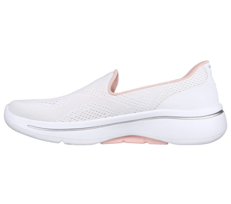 Skechers GO WALK Arch Fit Imagined White Light Pink