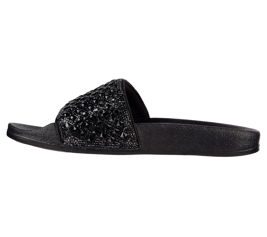 Pop Ups Slide By Black Skechers