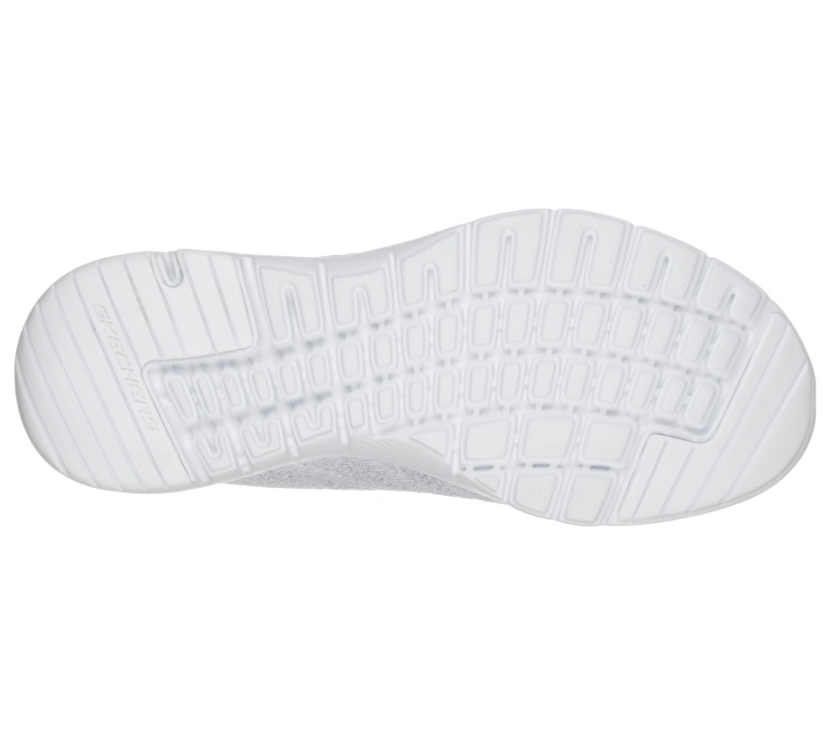 Flex Appeal 3.0 Metal Works Skechers White Silver