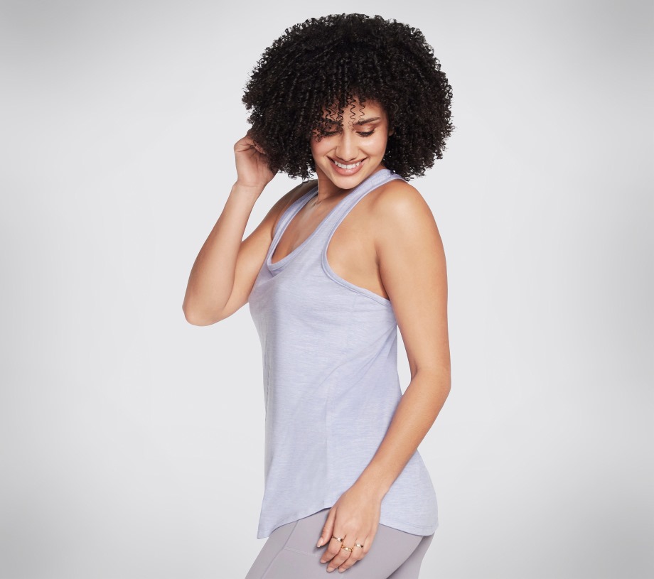 GODRI SWIFT Racerback Tank Skechers Lavender Light Pink