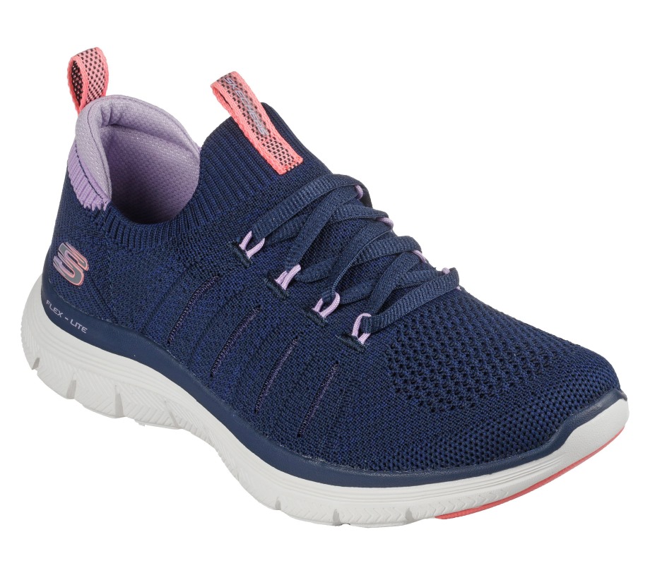 Skechers Flex Appeal 4.0 Simple Joy Navy Lavender