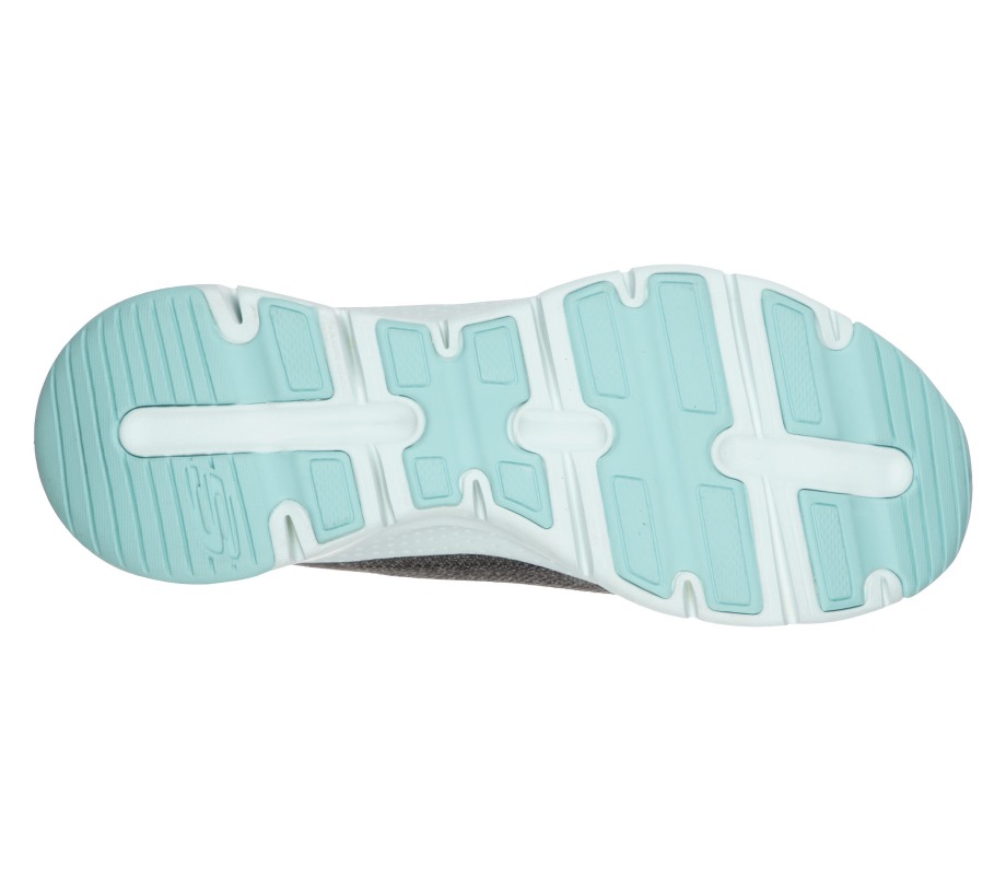 Arch Fit Comfy Wave Skechers Charcoal Turquoise