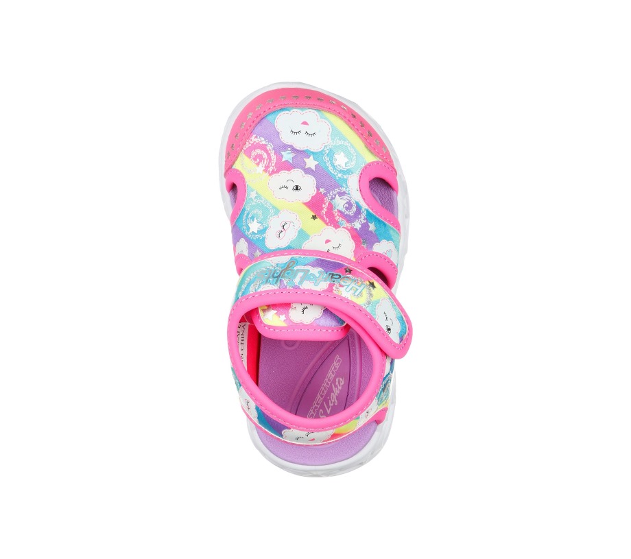 Reggae Skechers Hot Pink Multi