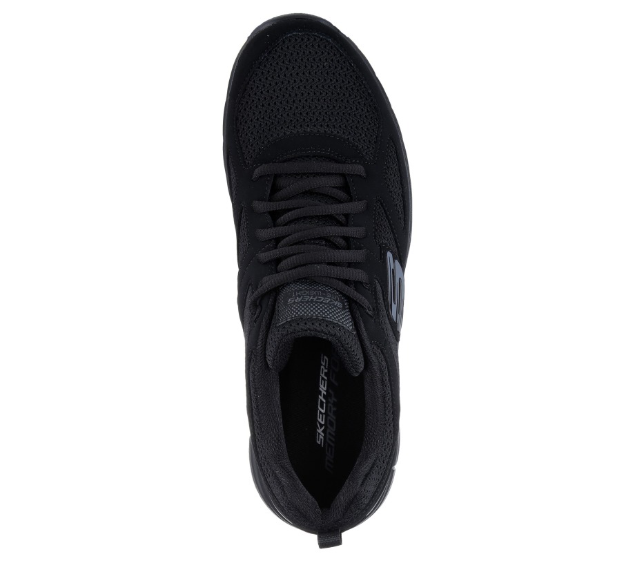 Burns Agoura Black Skechers