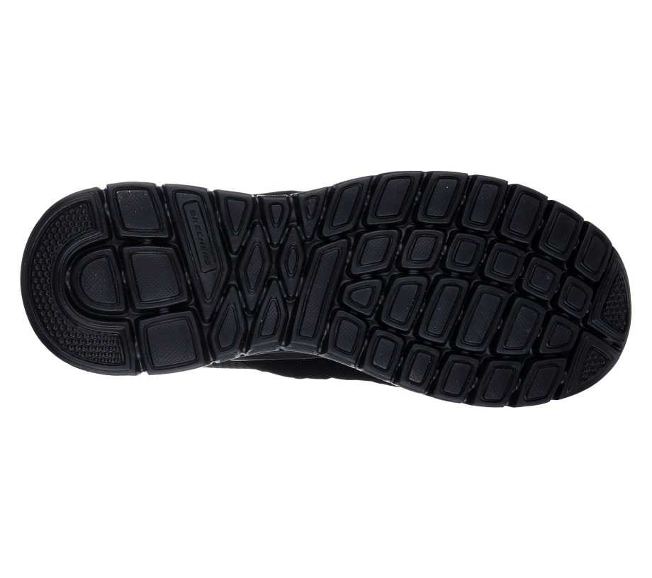 Burns Agoura Black Skechers