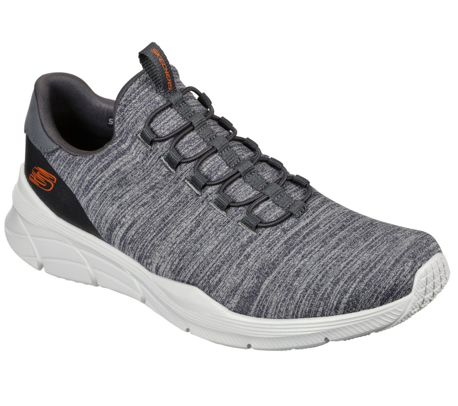 Skechers Relaxed Fit Equalizer 4.0 Voltis Charcoal Orange
