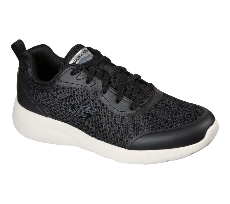 Dynamight 2.0 Full Pace Skechers Black White