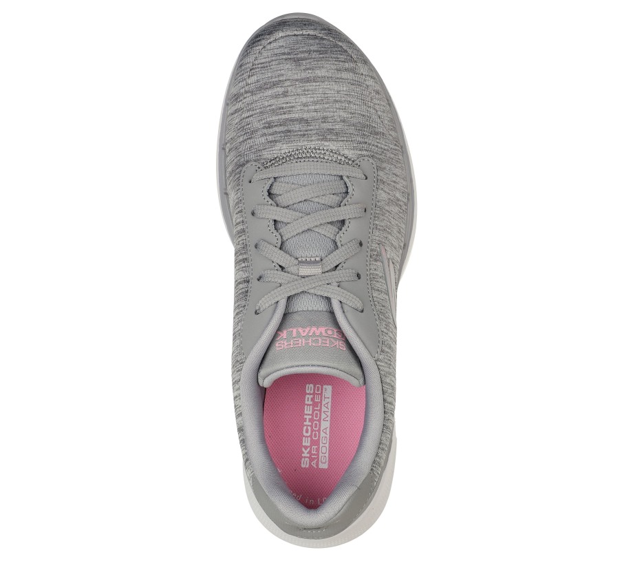 Skechers GOwalk 6 Magic Melody Gray