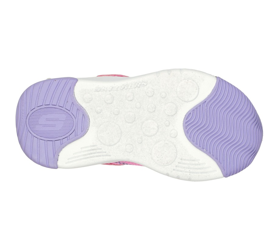 Mighty Toes Sole Steppers Skechers Hot Pink Lavender
