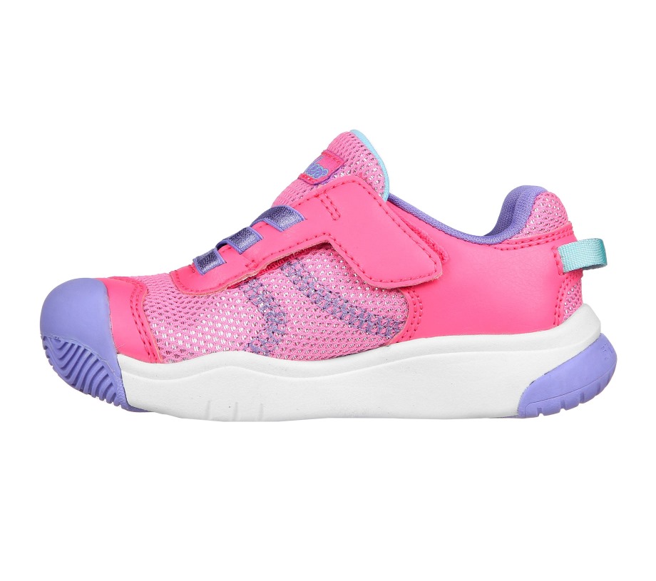 Mighty Toes Sole Steppers Skechers Hot Pink Lavender