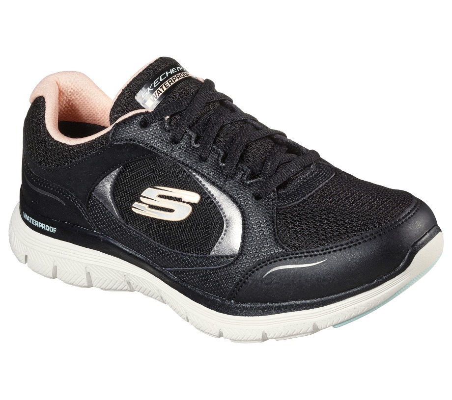 Skechers Flex Appeal 4.0 True Clarity Black Light Pink