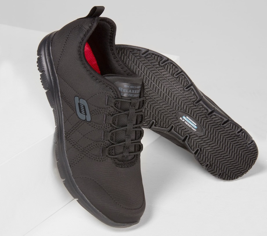Skechers Work Relaxed Fit Ghenter Srelt SR Black