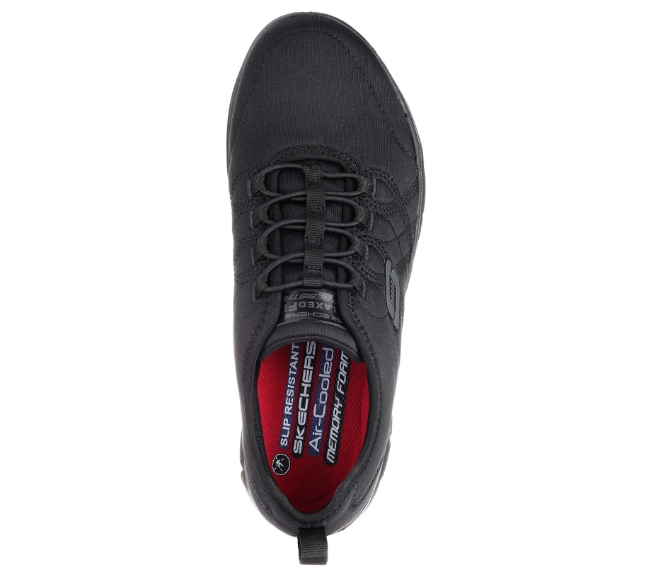 Skechers Work Relaxed Fit Ghenter Srelt SR Black