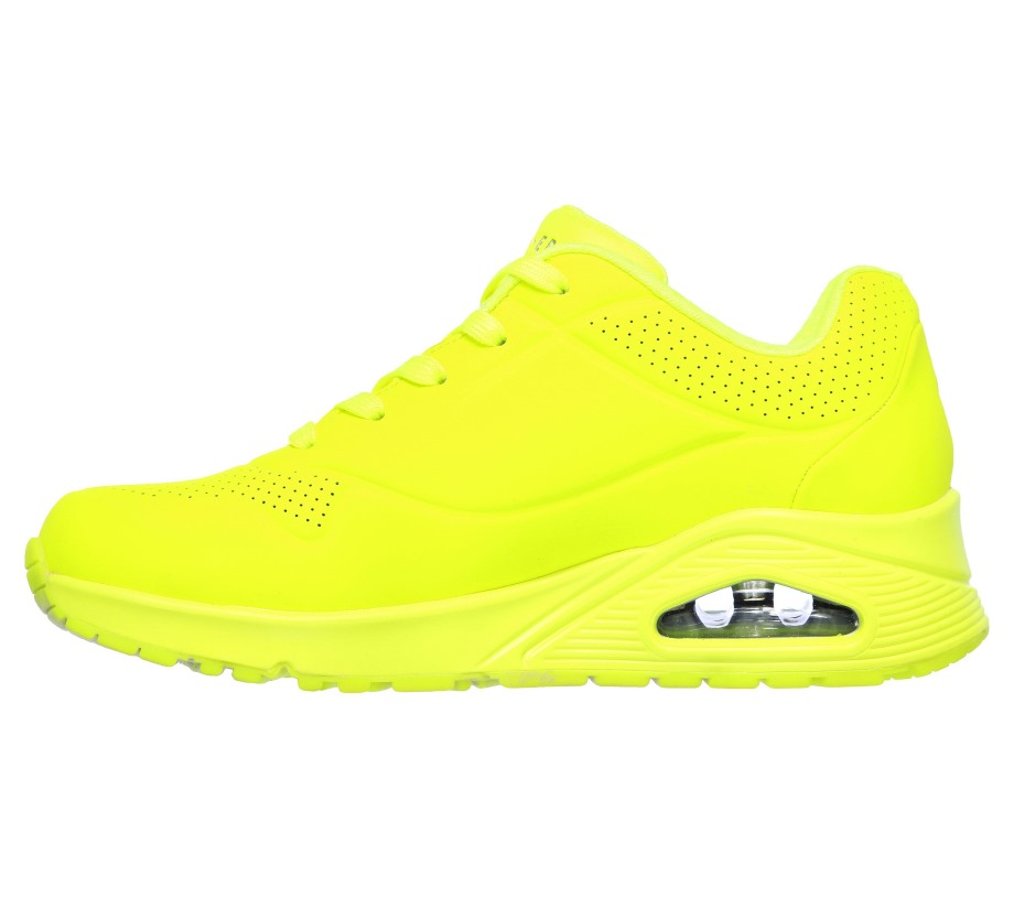 Uno Night Shades Neon Yellow Skechers