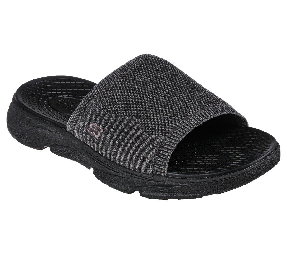Relaxed Fit Delmont SD Sumerset Black Skechers