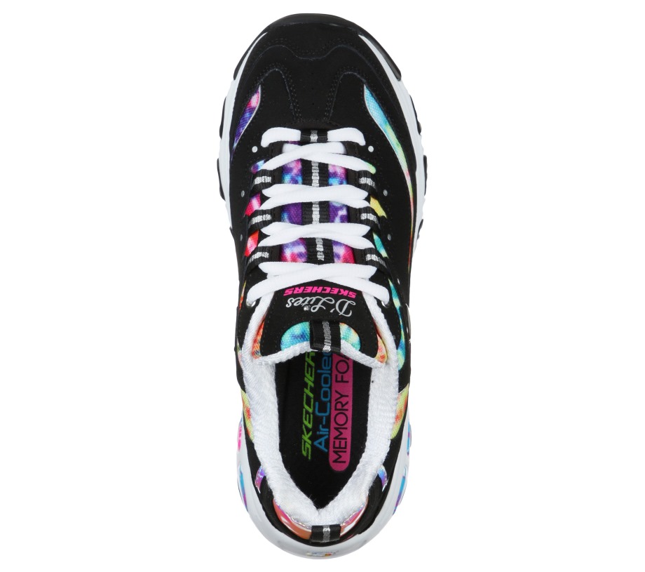 D'Lites Summer Fiesta Skechers Black Multi