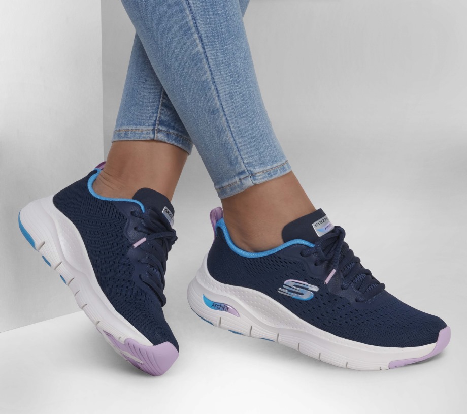Arch Fit Infinity Cool Skechers Navy Multi