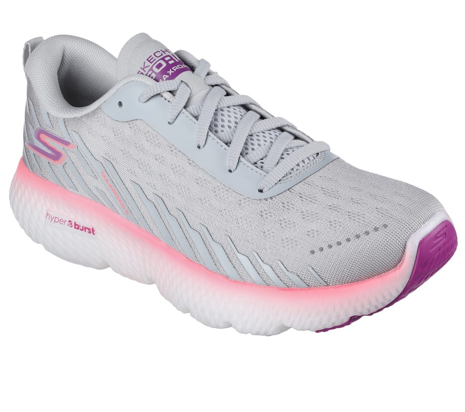 GOrun MaxRoad 5 Skechers Gray Pink