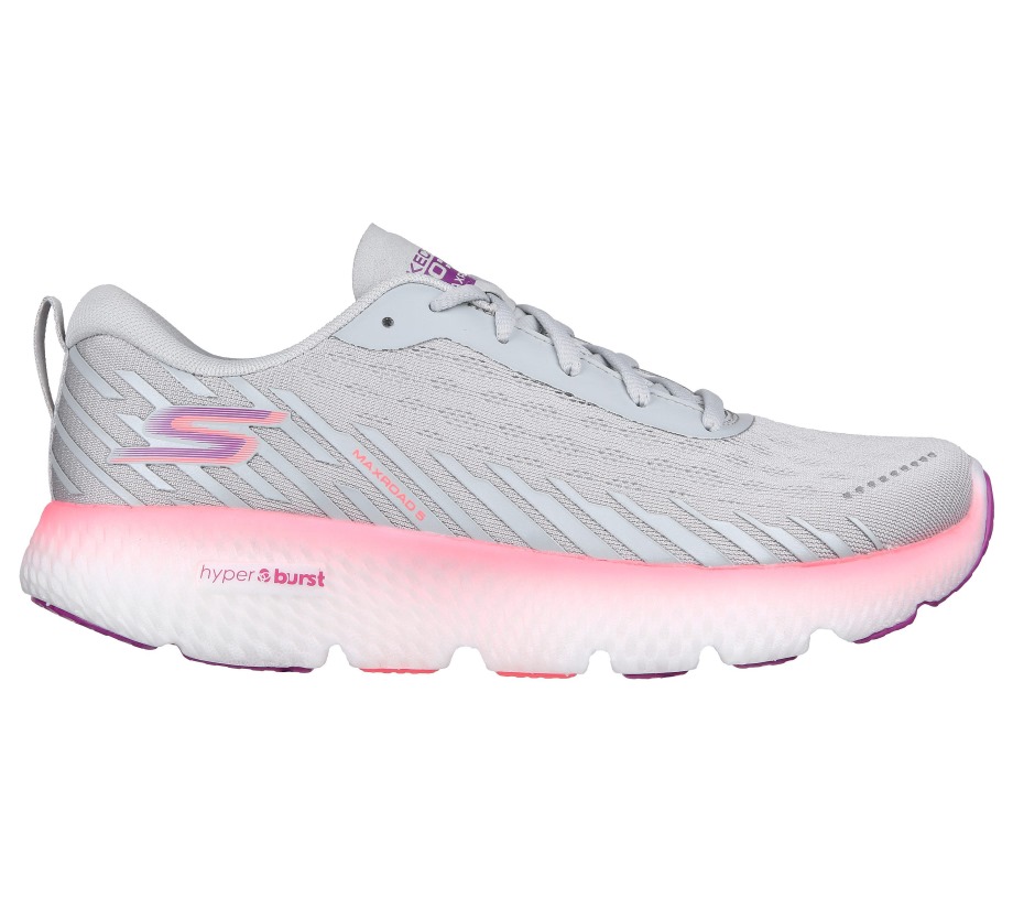 GOrun MaxRoad 5 Skechers Gray Pink