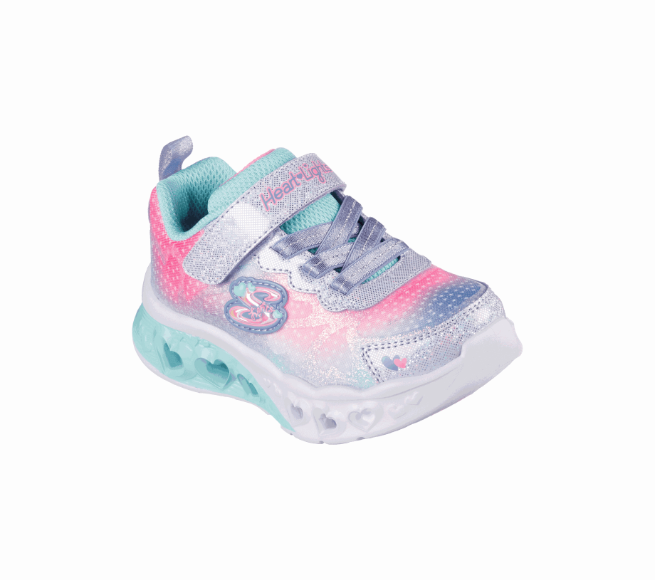 Flutter Heart Lights Simply Love Skechers Lavender Multi