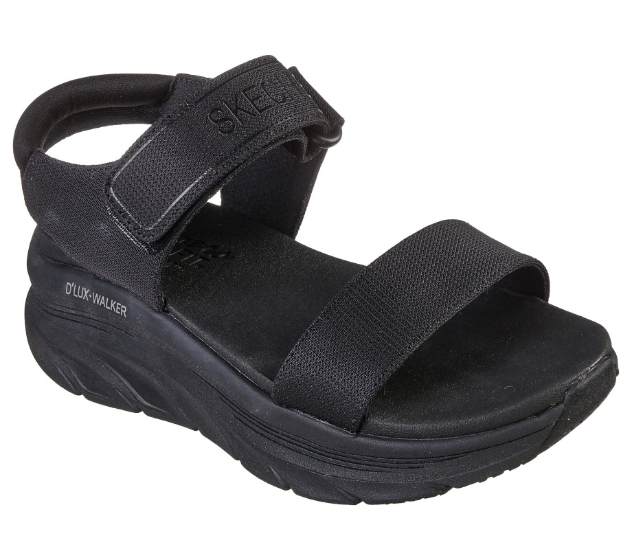 Relaxed Fit D'Lux Walker New Block Black Skechers