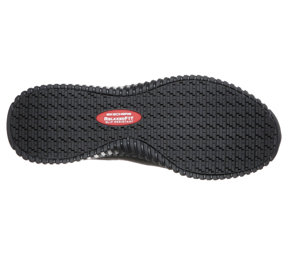 Work Relaxed Fit Cessnock Colleton SR Black Skechers