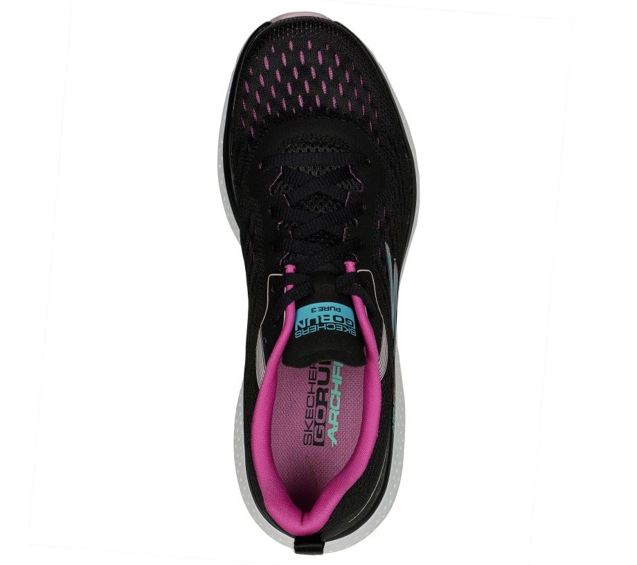 GO RUN Pure 3 Skechers Black